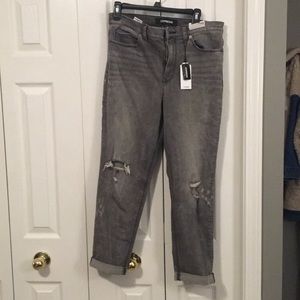 Brand New Grey Boyfriend Jeans from Express